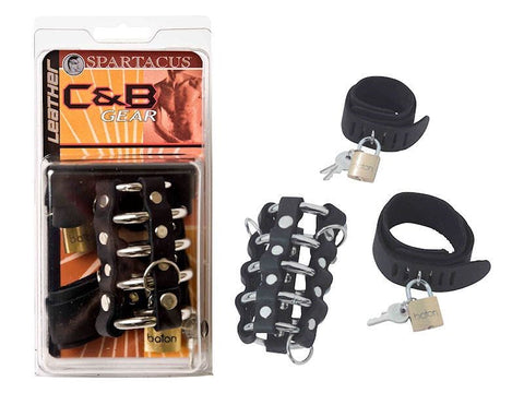 Triple Cock Chastity Combo Set by Spartacus Enterprises - Male Chastity