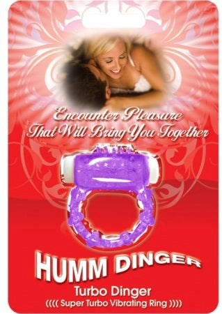 Turbo Dinger Vibrating Cock Ring by Hott Products - Vibrating Cock Rings