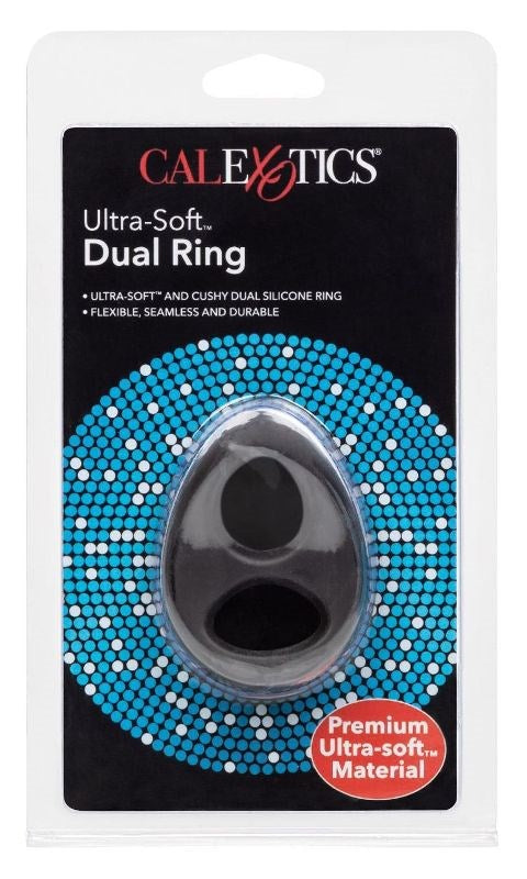 Ultra Soft Dual Ring - - Stretchy Cock Rings