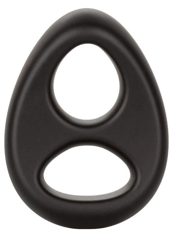 Ultra Soft Stretchy Dual Cock Ring by California Exotics - Stretchy Cock Rings