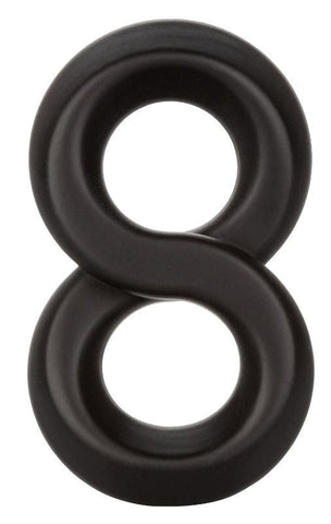 Alpha Ultra-Soft Crazy 8 Mens Cock Ring by Calexotics - Stretchy Cock Rings