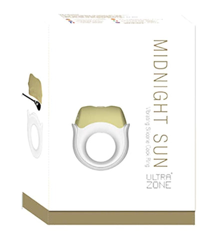 Midnight Sun Vibrating Silicone Cock Ring by Topco - Cock Rings