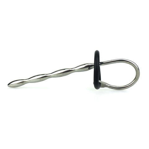 Undulating Pleasure Plug With Glans Ring by BDStyle - Penis Plugs