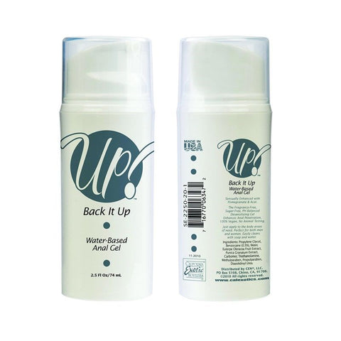 Up! Back It Up Anal Pleasure Sex Gel by California Exotics - Lubricants and Lotions