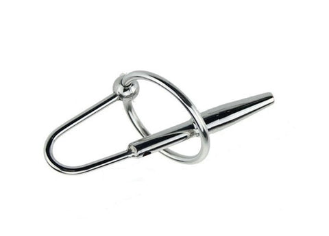 Urethral Stretching Penis Plug & Glans Ring by BDStyle - Penis Plugs