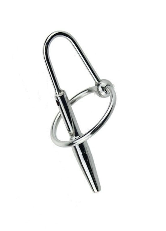 Urethral Stretching Penis Plug & Glans Ring - - Penis Plugs