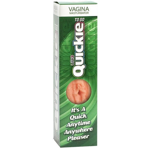 Quickie To Go Realistic Vagina Stroker by Doc Johnson - Masturbators and Strokers