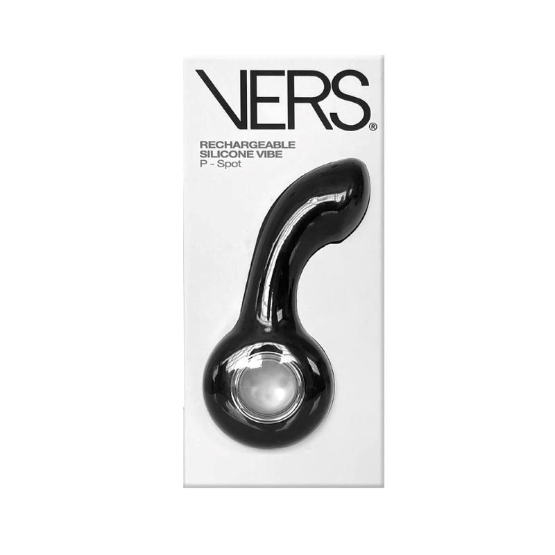 Vers P-Spot Vibe - Black Rechargeable - - Prostate Toys