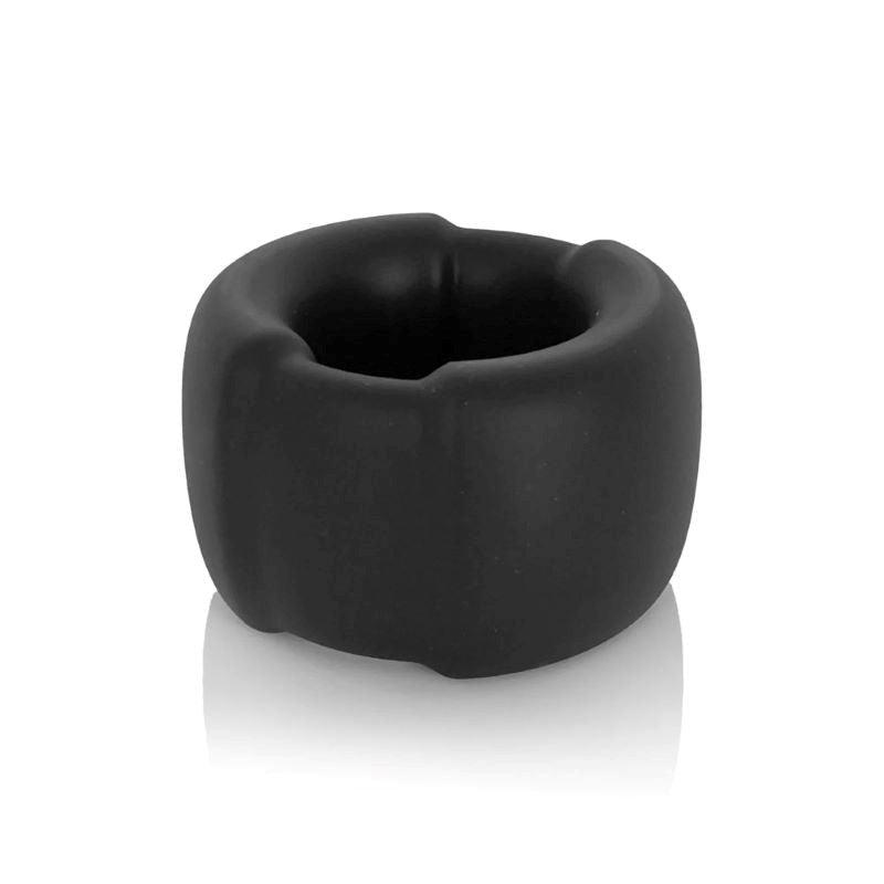 VERS Steel Weighted Ball Stretcher - Black - - Ball and Cock Toys