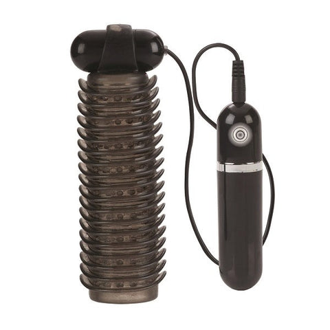Vibrating Pleasure Realistic Mens Stroker by CalExotics - Masturbators and Strokers