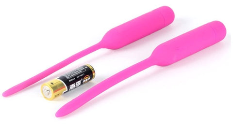 Vibrating Silicone Urethral Sound Small by BDStyle - Penis Plugs