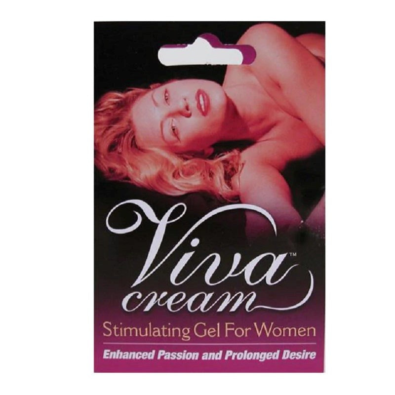 Viva Cream Sachet - - Delay and Excite Sprays