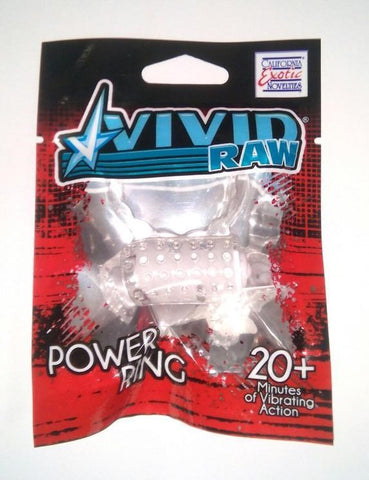 Vivid Raw Power Cock Ring by California Exotics - Stretchy Cock Rings