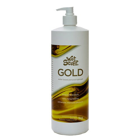 Wet Stuff 1kg Pump by Gel Works - Water Based Lubes
