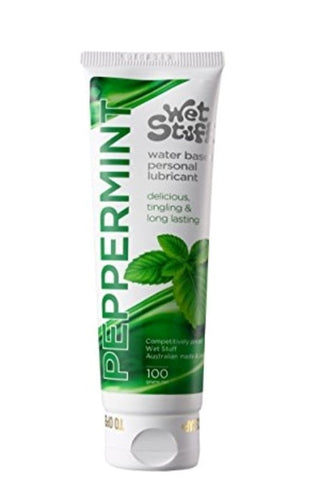 Wet Stuff Peppermint Tube 100g Water Based Lube - Water Based Lubes