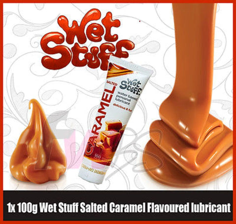 Wet Stuff Salted Caramel 100g Tube Water Based Lube - Water Based Lubes