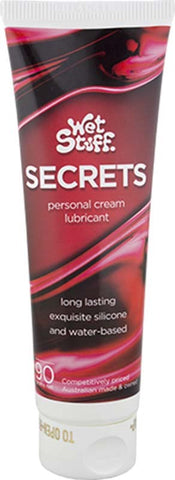 Wet Stuff Secrets 1kg Pump by Gel Works - Silicone Based Lubes