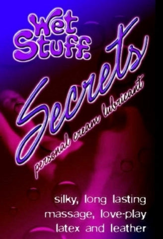 Wet Stuff Secrets 1kg Pump by Gel Works - Silicone Based Lubes