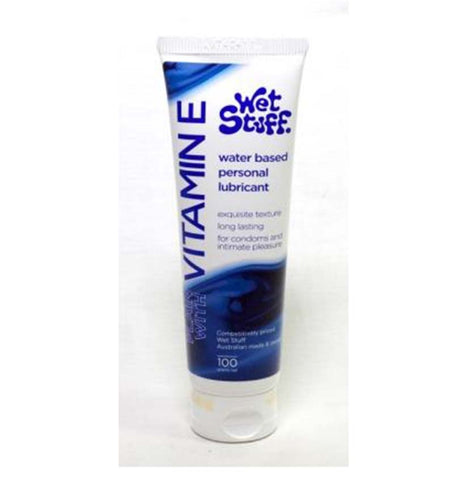 Wet Stuff Vitamin E 100g Tube Water Based Lube - Water Based Lubes