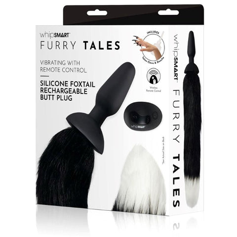 WhipSmart Furry Tales Foxtail Butt Plug Butt Plug - Anal Vibrators