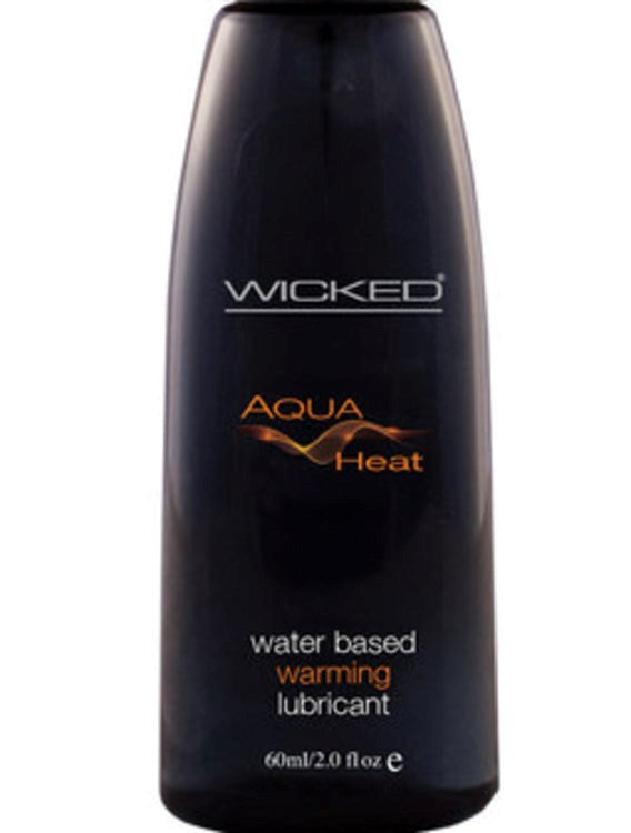 Wicked Aqua Heat Lube - - Water Based Lubes