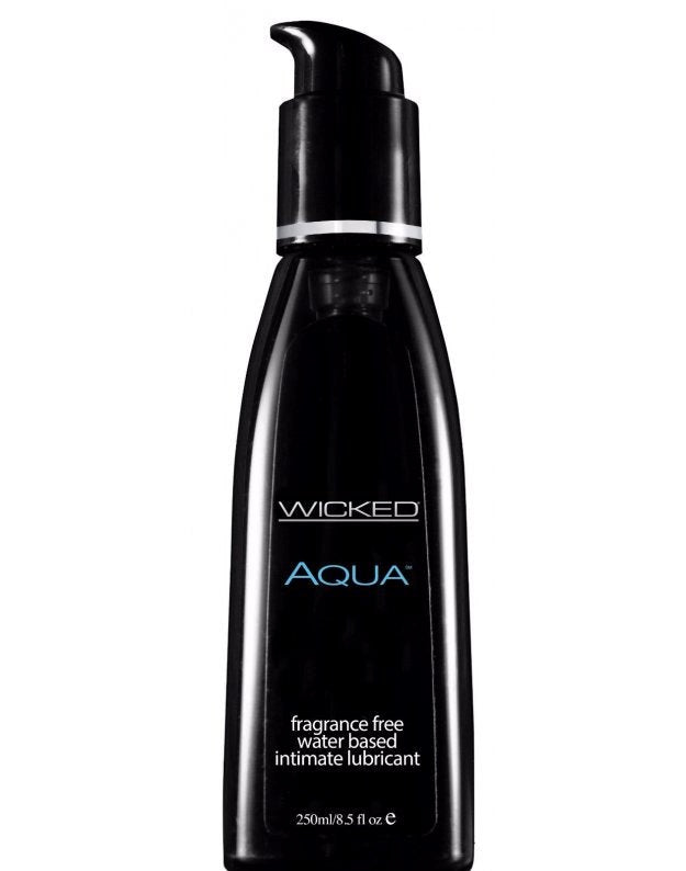 Wicked Aqua Unscented Lubricant - - Water Based Lubes