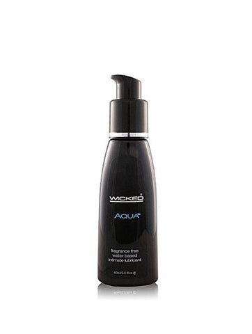Wicked Aqua Unscented Lubricant by Wicked Sensual Care - Water Based Lubes