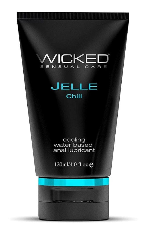 Wicked Jelle Chill Anal Gel Lube 120ml - - Water Based Lubes