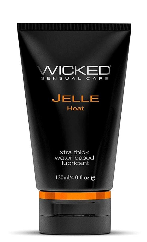 Wicked Jelle Heat Anal Gel Lube 120ml - - Anal Lubes