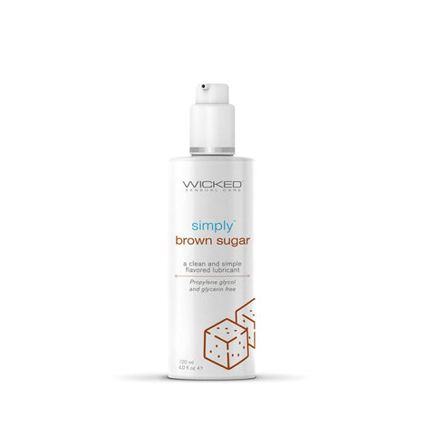 Wicked Simply Aqua Brown Sugar by Wicked Sensual Care - Water Based Lubes