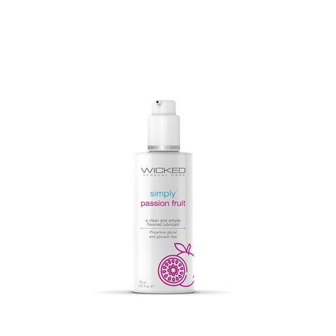 Wicked Simply Aqua Passion Fruit by Wicked Sensual Care - Water Based Lubes