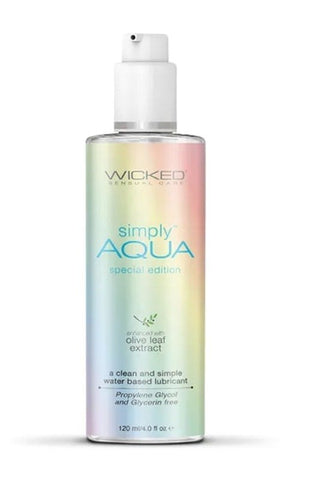 Wicked Simply Pride Water Based Lubricant Bottle - Lubricants and Lotions