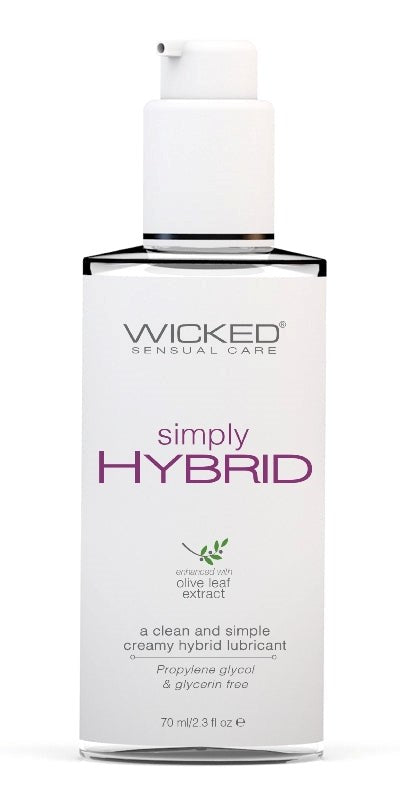 Wicked SIMPLY HYBRID Unscented Lube - 70ml - - Lubricants & Lotions