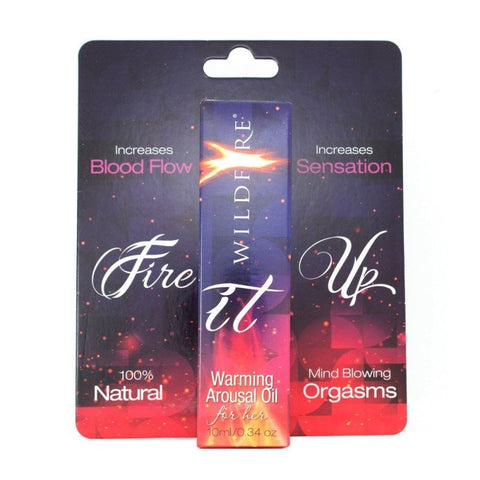 Fire It Up Arousal Oil by Wildfire International - Delay and Excite Sprays