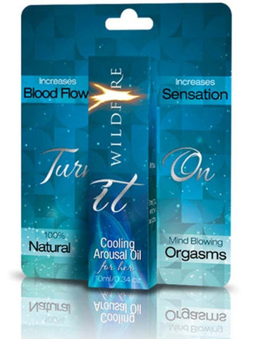 Turn It On Arousal Oil by Wildfire International - Delay and Excite Sprays