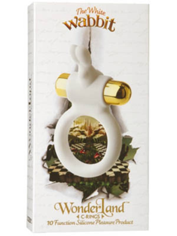 Wonderland C-Ring The White Wabbit - - Vibrating Cock Rings