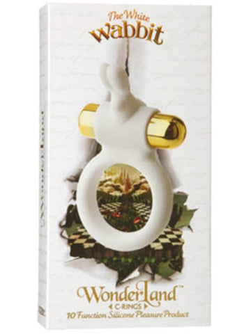 Wonderland The White Wabbit Vibrating Cock Ring - Vibrating Cock Rings