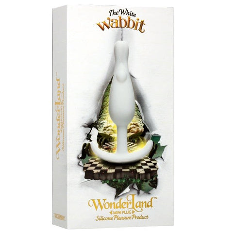 Wonderland The White Wabbit Mini Butt Plug by Doc Johnson - Butt Plugs