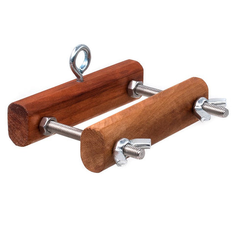 Wooden CBT Scrotum Crusher by BDStyle - Ball and Cock Toys