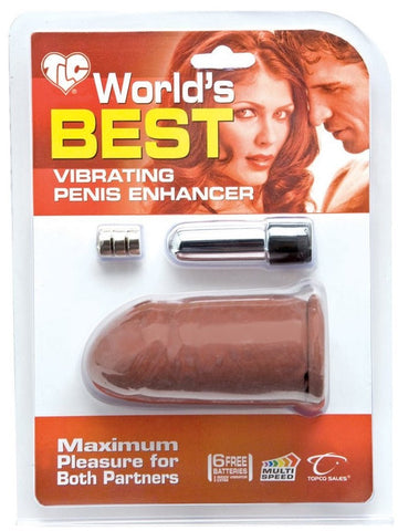 World's Best Vibrating Penis Enhancer by Topco - Pumps, Extenders and Sleeves