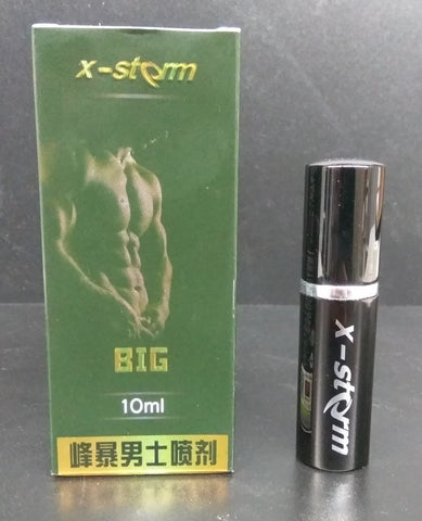 X-Storm Men's Delay Spray Black Label by BDStyle - Delay and Excite Sprays