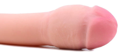 EXTRA Cock Cyberskin 3-in-1 Vibrating by Topco - Pumps, Extenders and Sleeves