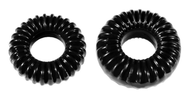 Xplay Ribbed Ring Slim Pack - - Cock Rings