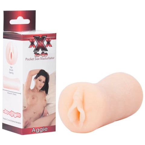 XXX To Go Aggie Pocket Sized Vagina Stroker - Masturbators and Strokers