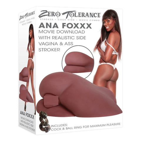 Zero Tolerance Ana Foxxx Real Side Vagina & Ass Stroker - Realistic Butts And Vaginas