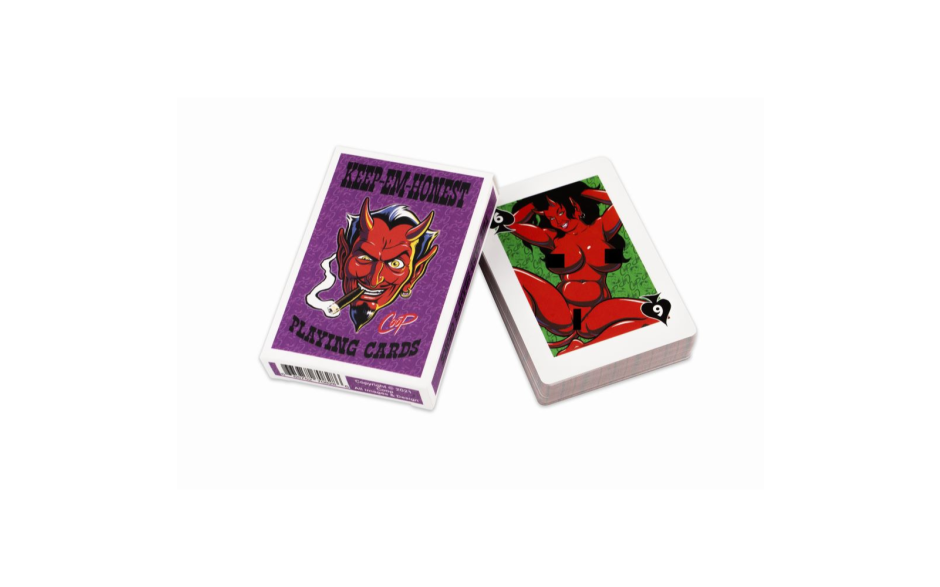 Wood Rocket Keep em Honest Adult Playing Cards - Sex Games, Coupons and Tricks