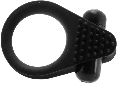 Mens Zero Tolerance Black Knight Cock Ring - Vibrating Cock Rings