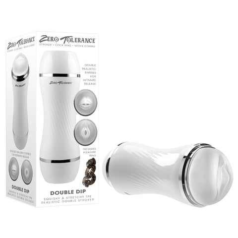Double Dip Dual Ended Male Stroker by Evolved - Masturbators and Strokers