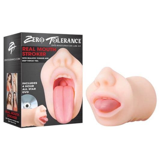 Zero Tolerance Real Mouth Stroker - - Masturbators and Strokers