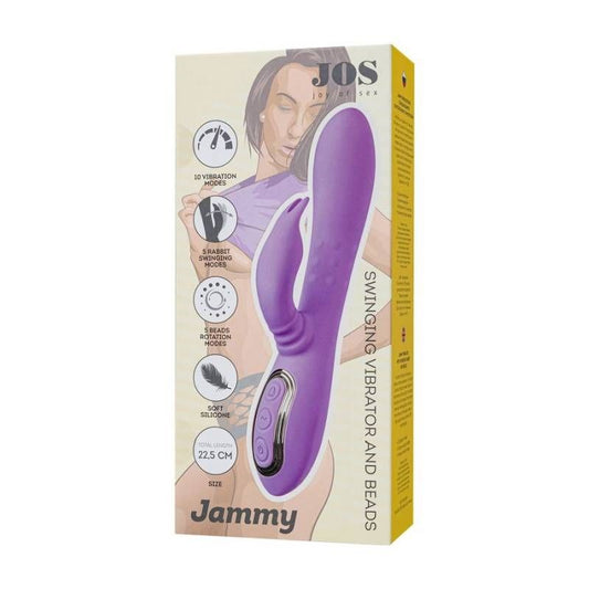 JOS Jammy USB Rechargeable Silicone Rabbit Vibrator